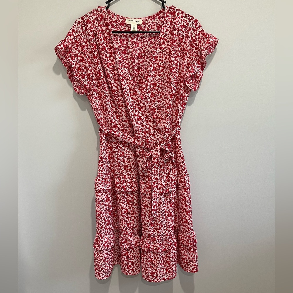 Monteau ruffle dress
